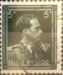 Stamps Belgium -  Intercambio 0,20 usd 5 francos 1944