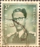 Stamps Belgium -  Intercambio 0,20 usd 2 francos 1953