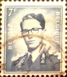 Stamps Belgium -  Intercambio 0,20 usd 7 francos 1960