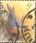 Stamps Belgium -  Intercambio 0,20 usd 5 francos 1988