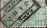 Stamps Belgium -  Intercambio 0,30 usd 1,50 francos 1923