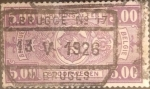 Stamps Belgium -  Intercambio 0,20 usd 5 francos 1924