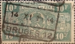 Stamps Belgium -  Intercambio 0,20 usd 10 francos 1927