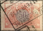 Stamps Belgium -  Intercambio 0,20 usd 50 cents. 1902