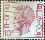 Stamps Belgium -  Intercambio 0,20 usd 10 francos 1971