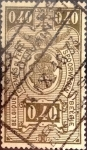 Stamps Belgium -  Intercambio 0,20 usd 40 cents. 1923