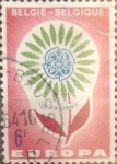 Sellos de Europa - B�lgica -  Intercambio 0,35 usd 6 Francos 1964