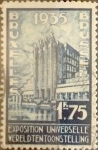 Stamps Belgium -  Intercambio 0,30 usd 1,75 Francos 1934
