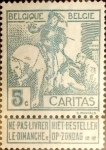 Stamps Belgium -  3 cents. 1910