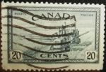 Stamps : America : Canada :  Maquina de Agricultura
