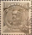 Sellos de America - Brasil -  Intercambio 0,65 usd  300 r. 1906