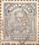 Stamps Brazil -  Intercambio 0,20 usd  200 r. 1906