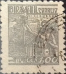 Stamps : America : Brazil :  Intercambio 0,20 usd  1 cr. 1947