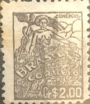 Sellos de America - Brasil -  Intercambio 0,20 usd  2 cr. 1947