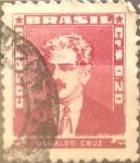 Stamps Brazil -  Intercambio 0,20 usd  0,20 cr. 1954