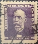 Stamps Brazil -  Intercambio 0,20 usd  0,50 cr. 1954