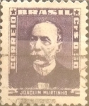 Stamps Brazil -  Intercambio 0,20 usd  0,50 cr. 1954