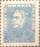 Stamps Brazil -  Intercambio 0,20 usd  1,50 cr. 1954