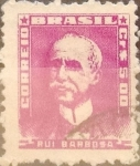 Stamps Brazil -  Intercambio 0,20 usd  5 cr. 1956