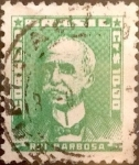 Stamps Brazil -  Intercambio 0,20 usd  10 cr. 1960