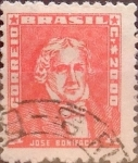 Stamps : America : Brazil :  Intercambio 0,20 usd  20 cr. 1959