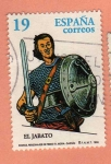 Stamps Spain -  El jabato