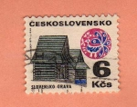 Stamps Czechoslovakia -  Edificio