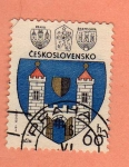 Sellos de Europa - Checoslovaquia -  Escudo