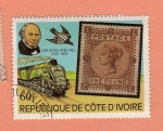 Stamps : Africa : Ivory_Coast :  R. Hill
