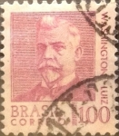 Stamps : America : Brazil :  Intercambio 0,35 usd  1 cr. 1968