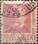 Stamps : America : Brazil :  Intercambio 0,35 usd  1 cr. 1968