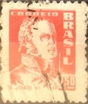 Stamps Brazil -  Intercambio 0,20 usd  2,50 cr. 1959