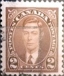 Sellos de America - Canad� -  Intercambio 0,20 usd   2 cent. 1937 