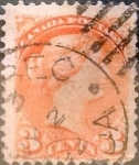 Stamps Canada -  Intercambio 2,00 usd 3 cent. 1873