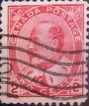 Stamps Canada -  Intercambio 0,20 usd 2 cents. 1903