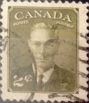 Stamps Canada -  Intercambio 0,20 usd 2 cents. 1949