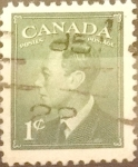 Stamps Canada -  Intercambio 0,20 usd 1 cents. 1949
