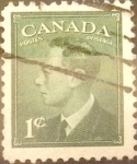 Stamps Canada -  Intercambio 0,20 usd 1 cents. 1949