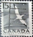 Sellos de America - Canad� -  Intercambio 0,20 usd 15 cents. 1954