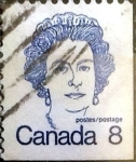 Sellos de America - Canad� -  Intercambio 0,20 usd 8 cents. 1973