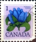 Sellos de America - Canad -  Intercambio 0,20 usd 1 cents. 1977