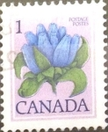 Stamps Canada -  Intercambio m2b 0,20 usd 1 cents. 1979