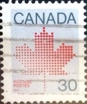 Stamps : America : Canada :  Intercambio 0,20 usd 30 cents. 1982