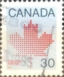 Sellos de America - Canad� -  Intercambio 0,20 usd 30 cents. 1982