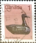 Stamps Canada -  Intercambio 0,20 usd 1 cents. 1982