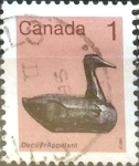 Sellos de America - Canad -  Intercambio 0,20 usd 1 cents. 1982