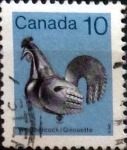 Sellos de America - Canad� -  Intercambio 0,20 usd 10 cents. 1982