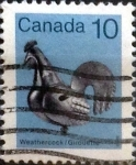 Stamps Canada -  Intercambio 0,20 usd 10 cents. 1982