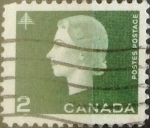 Stamps Canada -  Intercambio 0,20 usd 2 cents. 1963