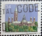 Stamps Canada -  Intercambio 0,20 usd 34 cents. 1985